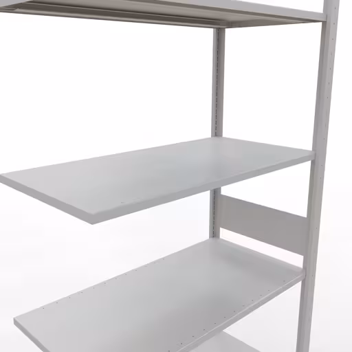 Figuur nr. 14 van het artikel aanbouwrekken, legbordstellingen, insteeksysteem MULTIplus85, 3000 x 1000 x 500 mm, 7 legborden, RAL 7035 lichtgrijs uit de productgroep insteeksysteem van het merk Schulte Lagertechnik.