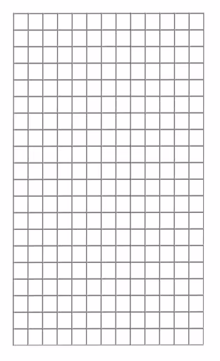 Gaasachterwand 1000 x 650 mm (H x B), blank verzinkt, accessoires, art.nr. 12448-D