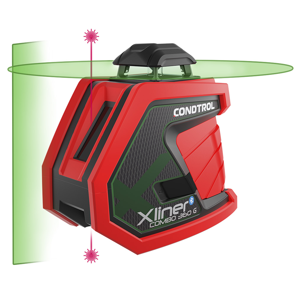 Kruislijnlaser + puntlaser Xliner Combo 360G uit de categorie kruislijnlasers met artikelnummer 1-2-411