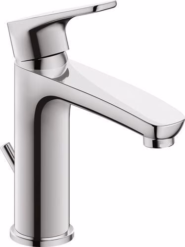 Duravit B.1 monoknop wastafelmengkraan M met trekstang, chroom Hansgrohe