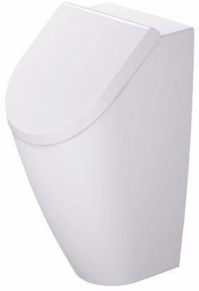 Detailbild 4026836 Duravit urinoir Randloos ME by Starck, horizontale uitloop wit, uitvoering voor afdekking