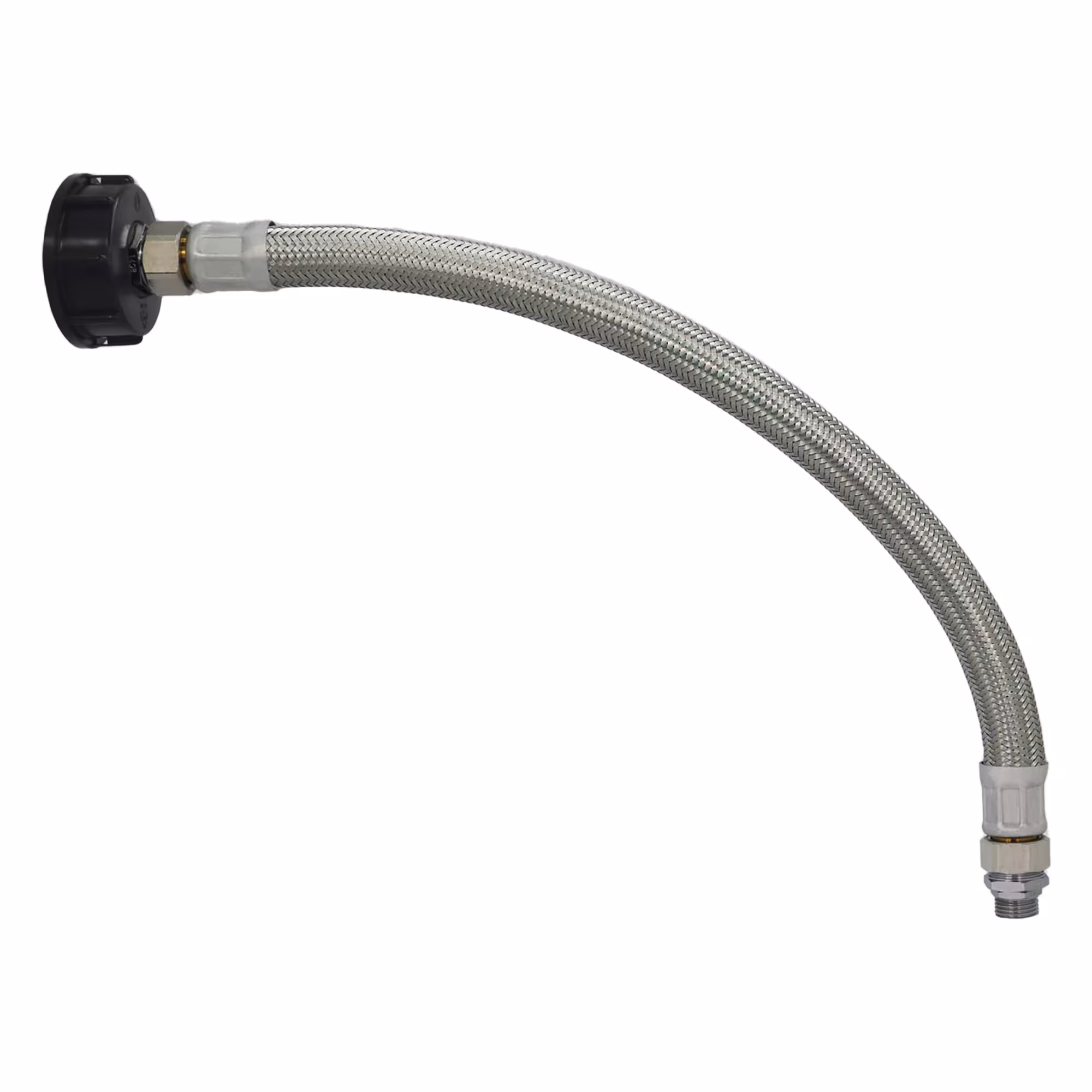 Tondeksel, IBC aansluitset voor weidedrinkers 3/4'' x 750 mm, HDPE deksel van Puteus met art.nr. 92192