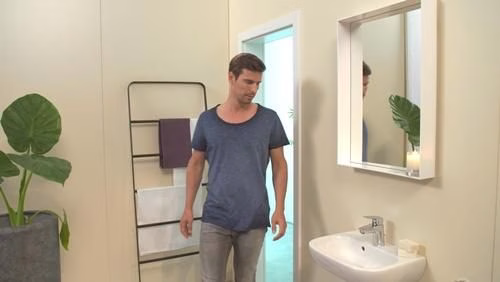 Hansgrohe ééngreeps wastafelmengkraan LOGIS 70 nominale breedte 15 met verzonken waste G 1 1/4 inch chroom