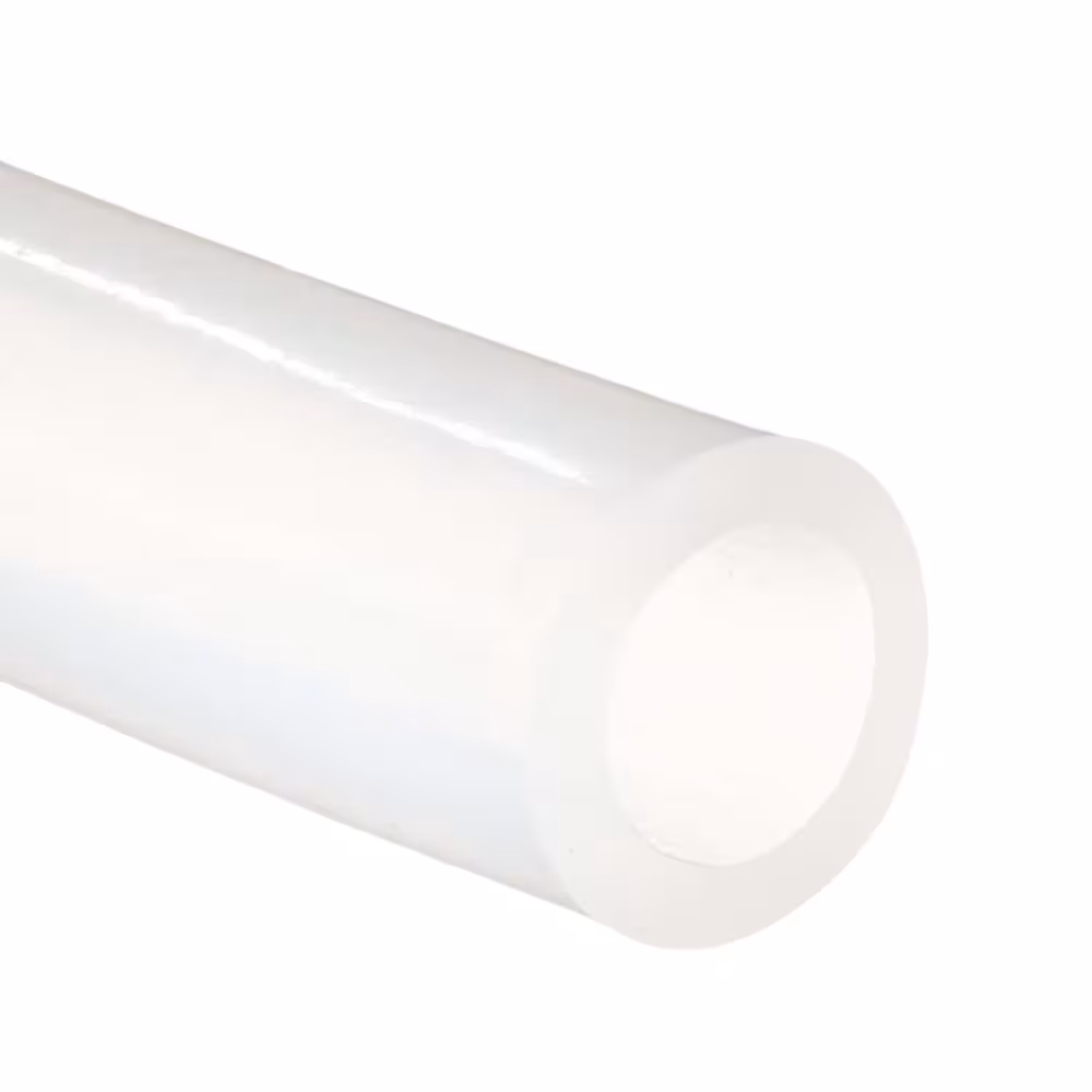 2 x 4 mm siliconen melkslang transparant voedselveilig FDA 0,60 bar - 25 m rol van DEINSCHLAUCH24 met het artikelnr. SI10204RO-25
