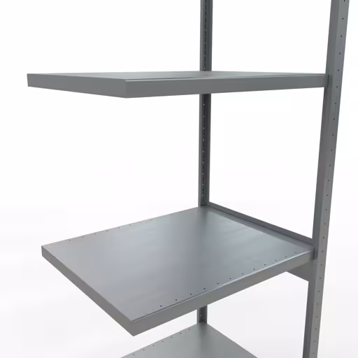 Afbeelding nr. 10 van het artikel aanbouwrekken, legbordstellingen, insteeksysteem MULTIplus250, 3000 x 750 x 600 mm, 7 legborden, verzinkt uit de productgroep insteeksysteem van het merk Schulte Lagertechnik