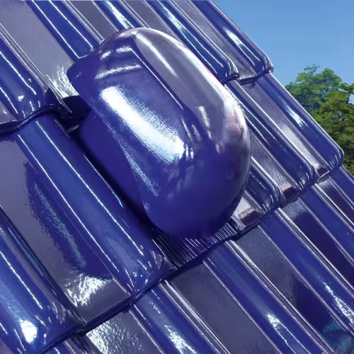 Venduct ventilatieset aansluiting op DN 160 voor leisteen en beverrood uit de categorie steile dakdoorgangen met de GTIN 4027822805909 Venduct ventilatieset van het merk Klöber uit de categorie steile dakdoorgangen