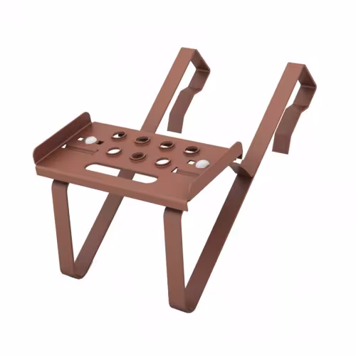 Trapac Universele enkele trede voor dakpannen en dakpannen, breedte 25cm, rood (RAL 8004) van Klöber Trapac Universele enkele trede, dakveiligheid, art.nr. KS9102-9804