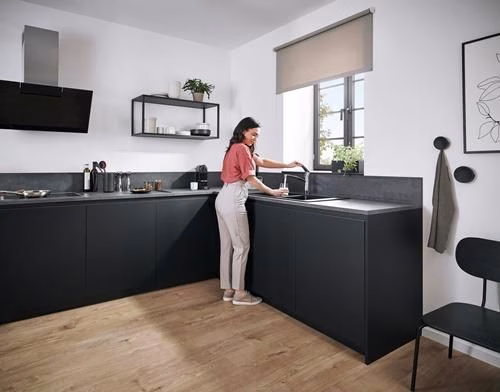 Hansgrohe ééngreeps keukenmengkraan 160 FOCUS DN 15 chroom