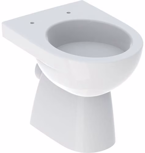 Geberit Renova vrijstaand toilet, diepe spoeling, horizontale afvoer, halfgesloten ontwerp, diepte: 49 cm, wit, uit de categorie vrijstaande toiletten met artikelnummer 6001006014