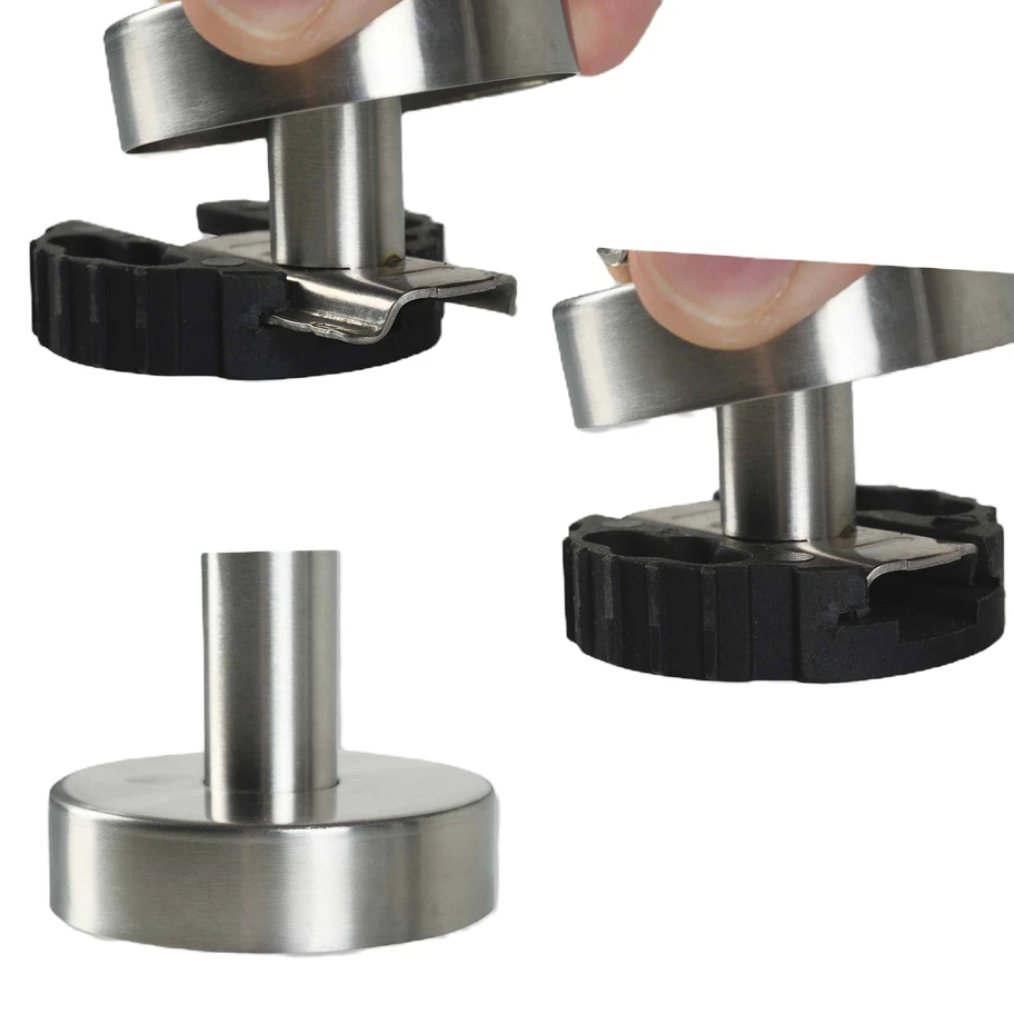 Ohne Text 2179450 AXIAL wc borstelset roestvrij staal glas - voor BONDEN of BORDUUREN