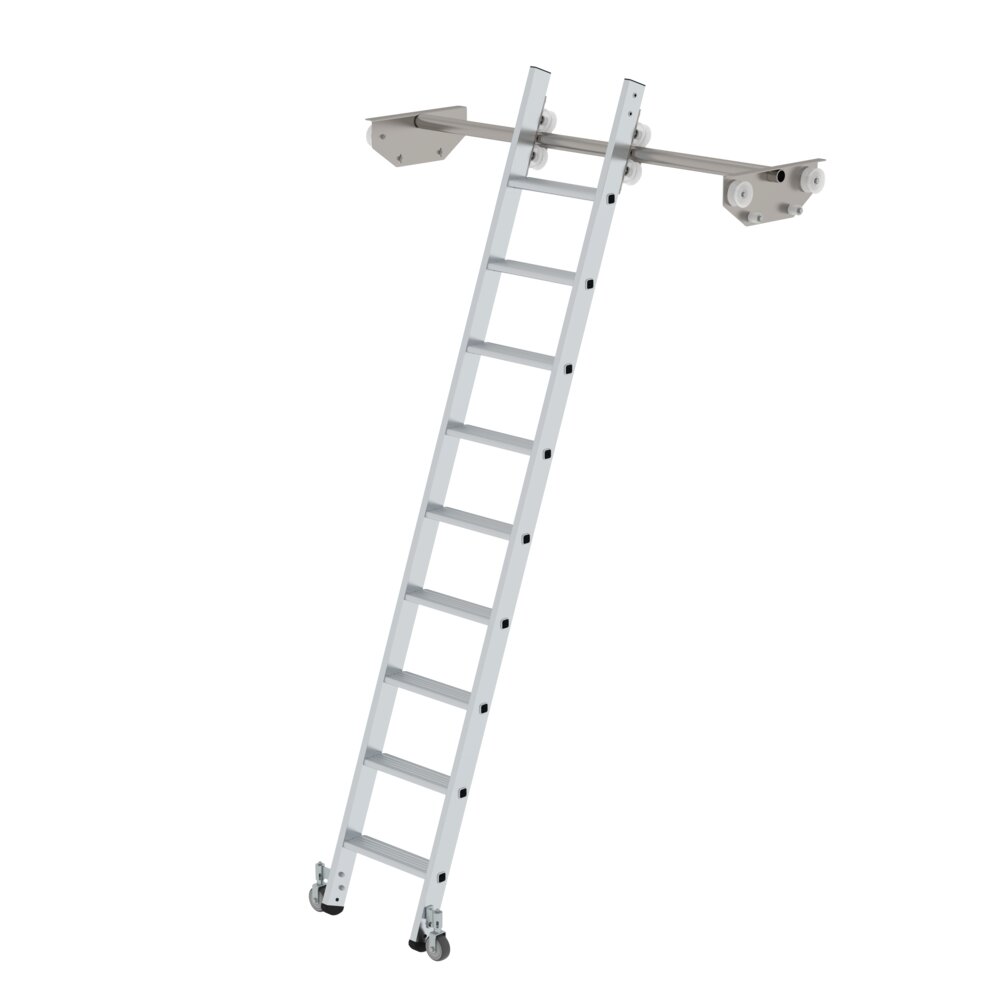 Munk mobiele trap voor dubbele stellingen, uit de categorie stellingtrappen, artikelnummer 044609