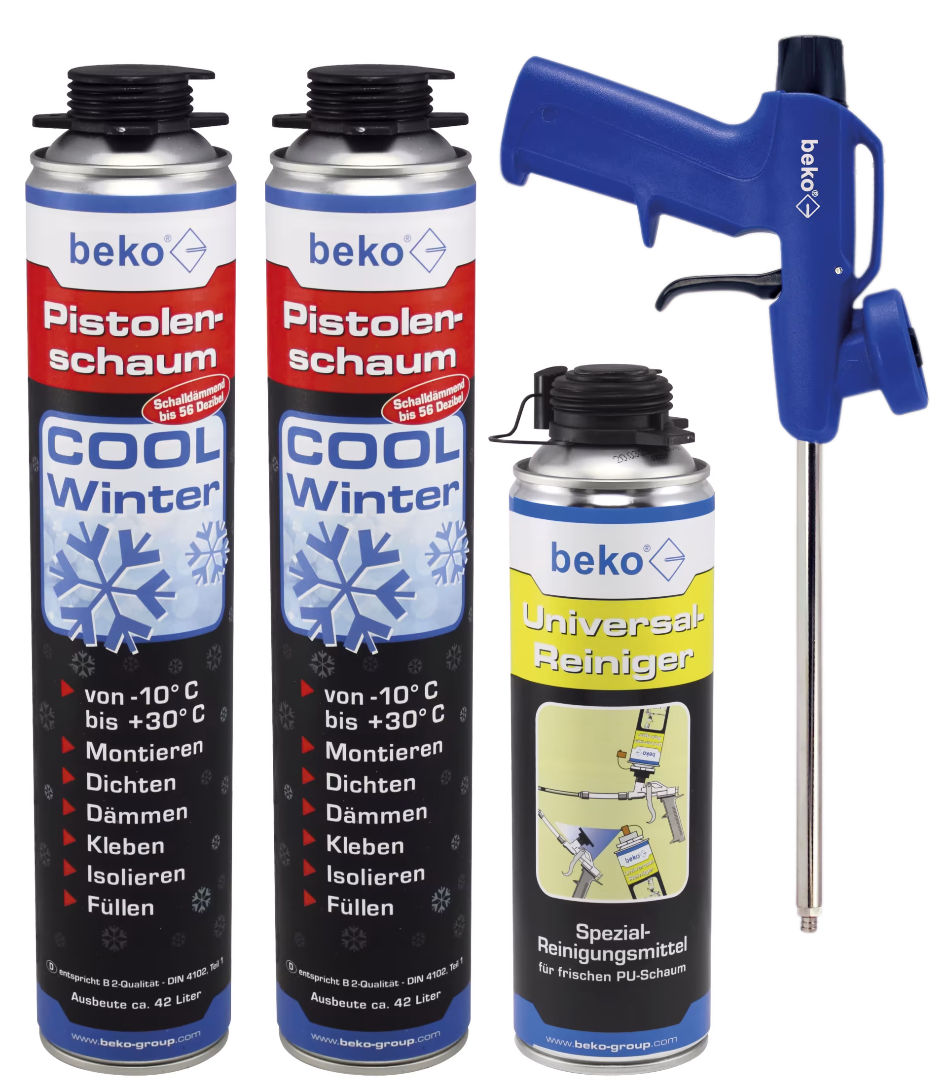 NBS beko Cool winterschuimset van Beko NBS beko Cool winterschuimset uit de categorie PU-schuim met artikelnr. 999 95 029