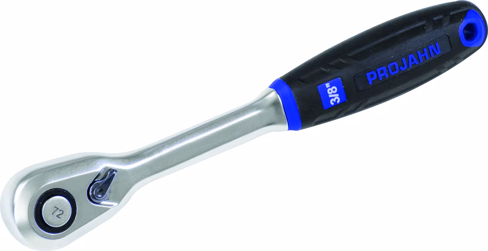3/8" PROJAHN omschakelbare ratel 72 tanden uit de categorie dopsleutelsets en losse onderdelen met GTIN 4000146037966 3/8" PROJAHN omschakelbare ratel 72 tanden van het merk PROJAHN uit het assortiment handgereedschappen