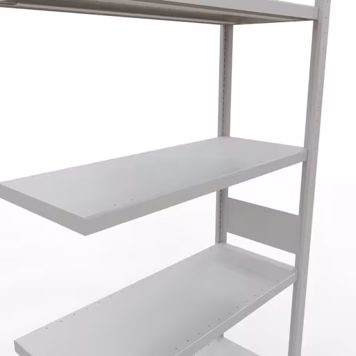Afbeelding nr. 12 van het artikel aanbouwrekken, legbordstellingen, insteeksysteem MULTIplus330, 3000 x 1000 x 400 mm, 7 legborden, lengtestangen, RAL 7035 lichtgrijs uit de productgroep insteeksysteem van Schulte Lagertechnik