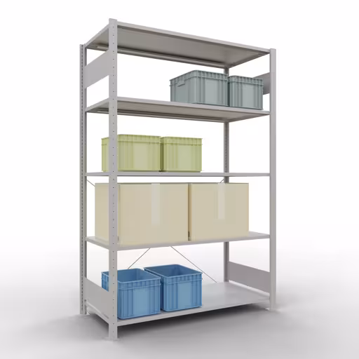 Productafbeelding nr. 15 van het artikel insteeksysteem basisplank 2000x1300x600 mm, type 150 kg, lichtgrijs uit het insteeksysteem assortiment van Schulte Lagertechnik