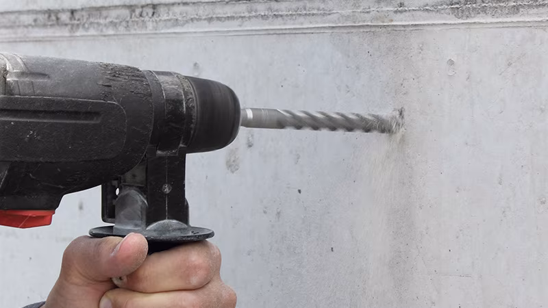 beko injectiemortel SET: 1 x IJM 280 ml styreenvrij, 2 x verplichte mixer Gerät, Elektrische Bohrmaschine, Werkzeug, Person