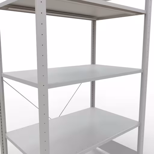 Figuur nr. 15 van het artikel basisplank, legbord, insteeksysteem MULTIplus150, 2000 x 1000 x 600 mm, 5 legborden, dwarsschoor, RAL 7035 lichtgrijs uit de productgroep insteeksysteem van Schulte Lagertechnik.