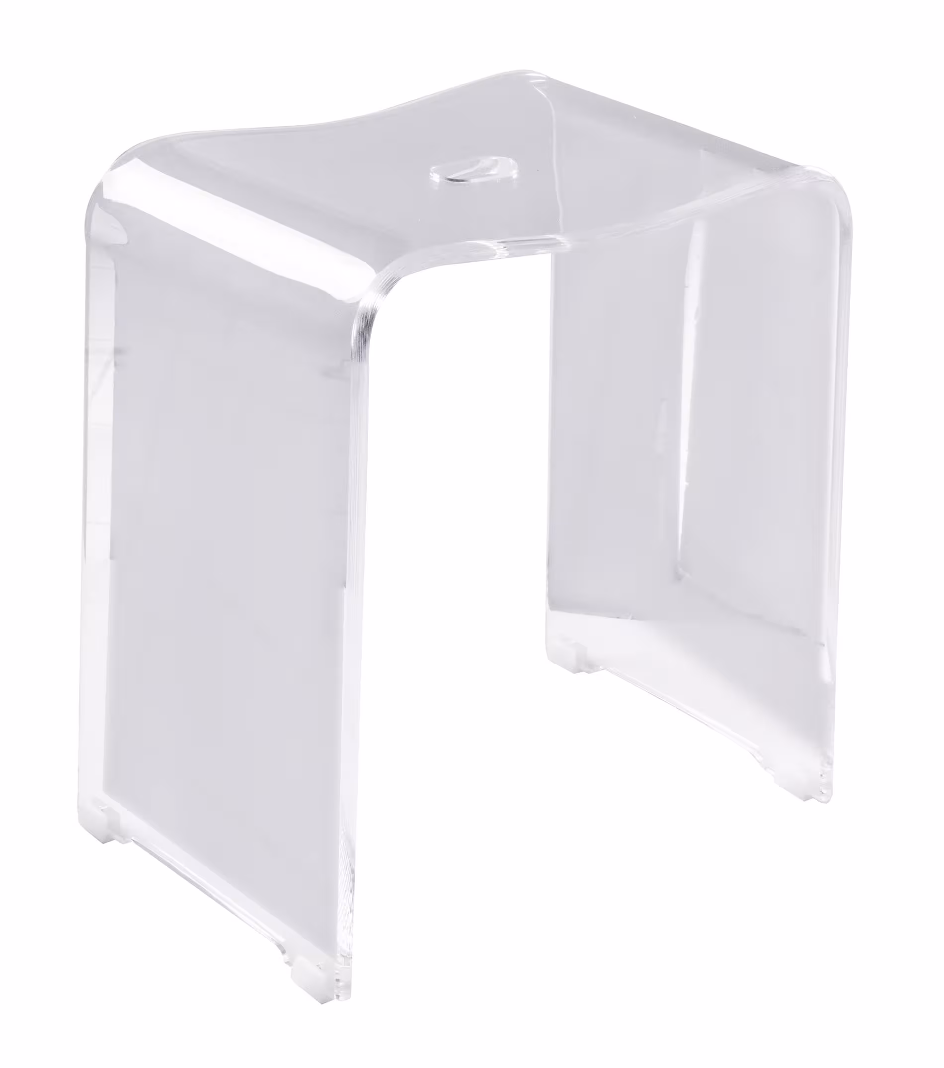 Badkamerkruk Trendy, transparant, acryl van Ridder Badkamerkruk Trendy, transparant, acryl, krukken, stoelen, krukken, art.nr. A211100