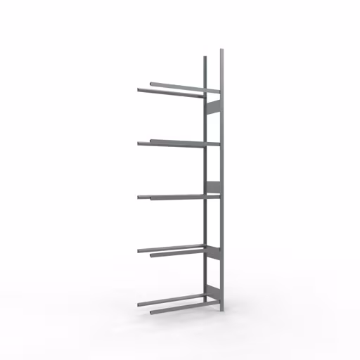 Figuur nr. 13 van het artikel aanbouwrek, wielen-/bandenrek, 3500 x 1050 x 400 mm, verzinkt, 5 opslagniveaus met 150 kg vakbelasting per niveau uit de productgroep legbordstellingen van Schulte Lagertechnik