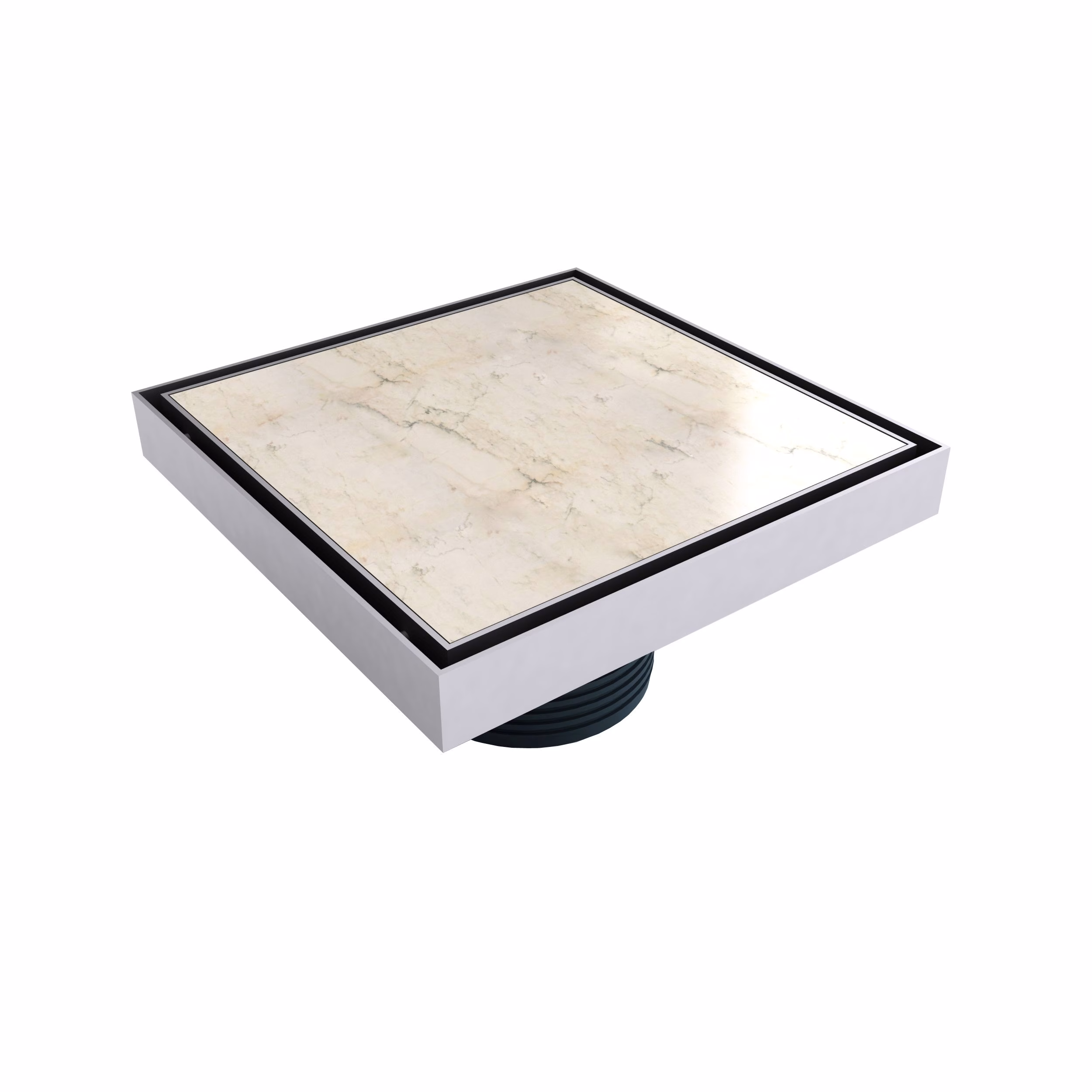 MERT afvoer boven 20x20cm vloerafvoer design "FLIESEN".