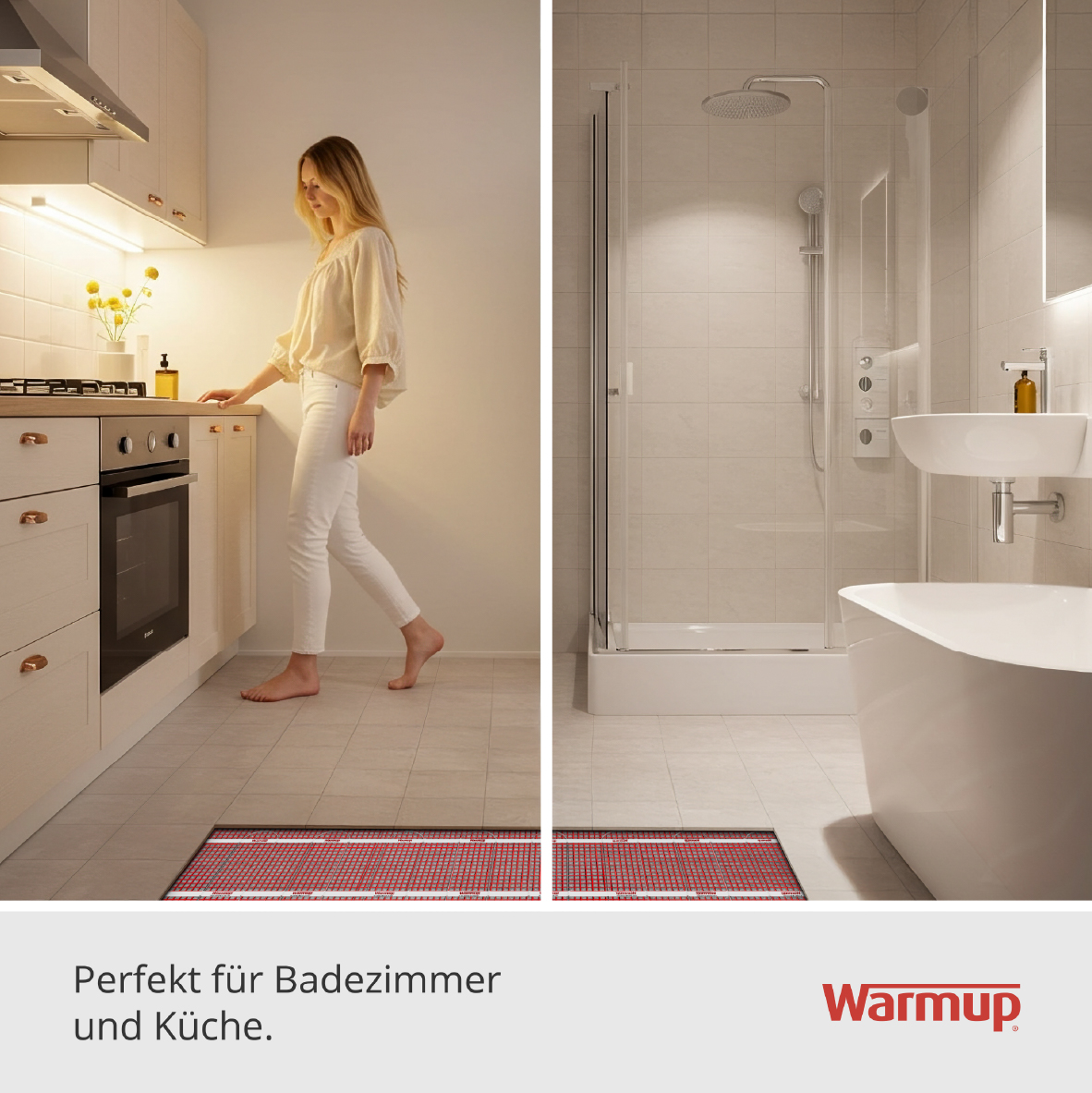 Warmup SPM verwarmingsmat zelfklevend 150 Watt 1m²