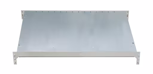 Extra niveau voor schuine vloerrekken XL MULTIplus150, 1300 x 1200, verzinkt/RAL 7035 lichtgrijs van Schulte Lagertechnik uit het assortiment rekkenrekken