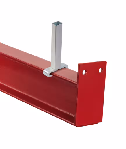 Vrijdragende verdeler voor IPE 80-140, h = 100 mm, verzinkt met GTIN 4058255005444 Vrijdragende verdeler voor IPE 80-140, h = 100 mm, verzinkt van Schulte Lagertechnik met art.nr. 28685-100