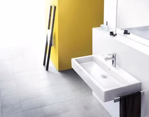 Hansgrohe METRIS 110 ééngreeps wastafelmengkraan, nominale breedte 15 ComfortZone 110 met verzinkbare afvoer G 1 1/4 inch chroom