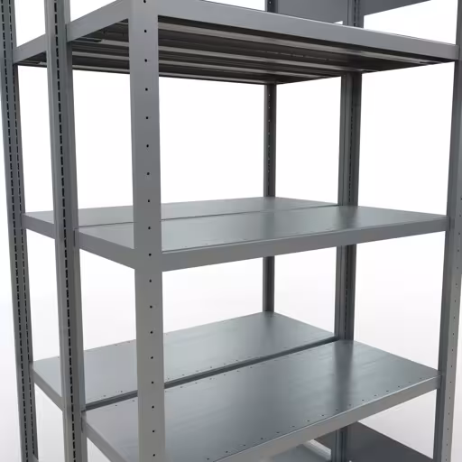 Productafbeelding nr. 16 van het artikel basisplank, dubbele plank, legbord, insteeksysteem MULTIplus250, 2000 x 1000 x (2x400) mm, 2x5 legborden, verzinkt uit het assortiment legborden van het merk Schulte Lagertechnik