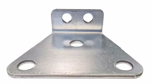 W 100 stalen onderstel, verzinkt, W100 voor vakbelasting tot 1050 kg, artikelnr. 19895-N