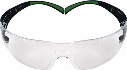 3M SecureFit™ 400 veiligheidsbril, EN166, EN170, EN172, zwarte/groene pootjes, heldere lens SecureFit™ 400 veiligheidsbril EN 166, EN 170, EN 172, polycarbonaat, transparant, geel, grijs, 3M, uit de categorie veiligheidsbrillen, artikelnummer 4000370062