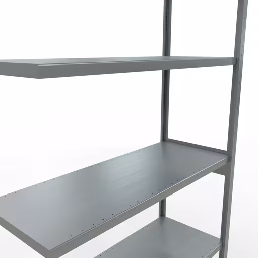 Afbeelding nr. 14 van het artikel aanbouwrekken, legbordstellingen, insteeksysteem MULTIplus250, 3000 x 1300 x 500 mm, 7 legborden, lengtestangen, verzinkt uit de productgroep insteeksysteem van Schulte Lagertechnik