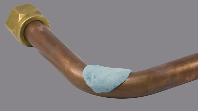 Fix-Kitt 2-componenten epoxy reparatie 56 g, in blisterverpakking Bronze, Rauchrohr