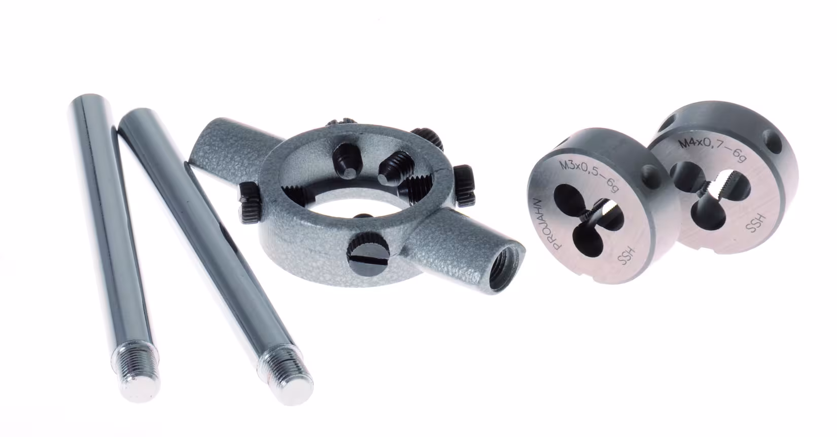 Een andere weergave van het artikel Matrijzenset HSS-G 8-delig. M3 - M12 met matrijshouder Een andere weergave van het artikel Matrijzenset HSS-G 8-delig. M3 - M12 met matrijshouder uit de categorie handgereedschap