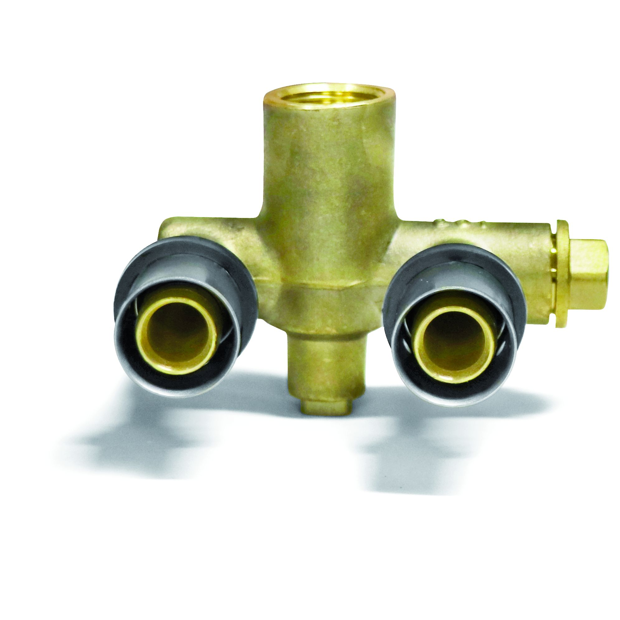 Pipetec perswandhoek dubbele aansluiting - U-vorm uit de categorie persfittingen messing met het artikelnummer PFWWU200420