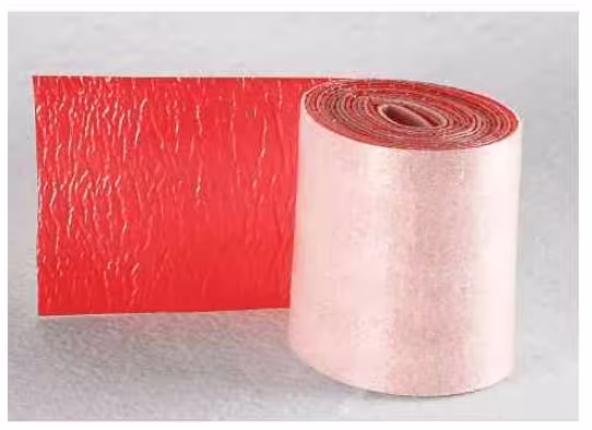 PE zelfklevende wikkelstrips afmeting 100 mm 3,6 m van Gerlach Gerlach PE zelfklevende wikkelstrips, met dampscherm, isolatietoebehoren, art.nr. 003677