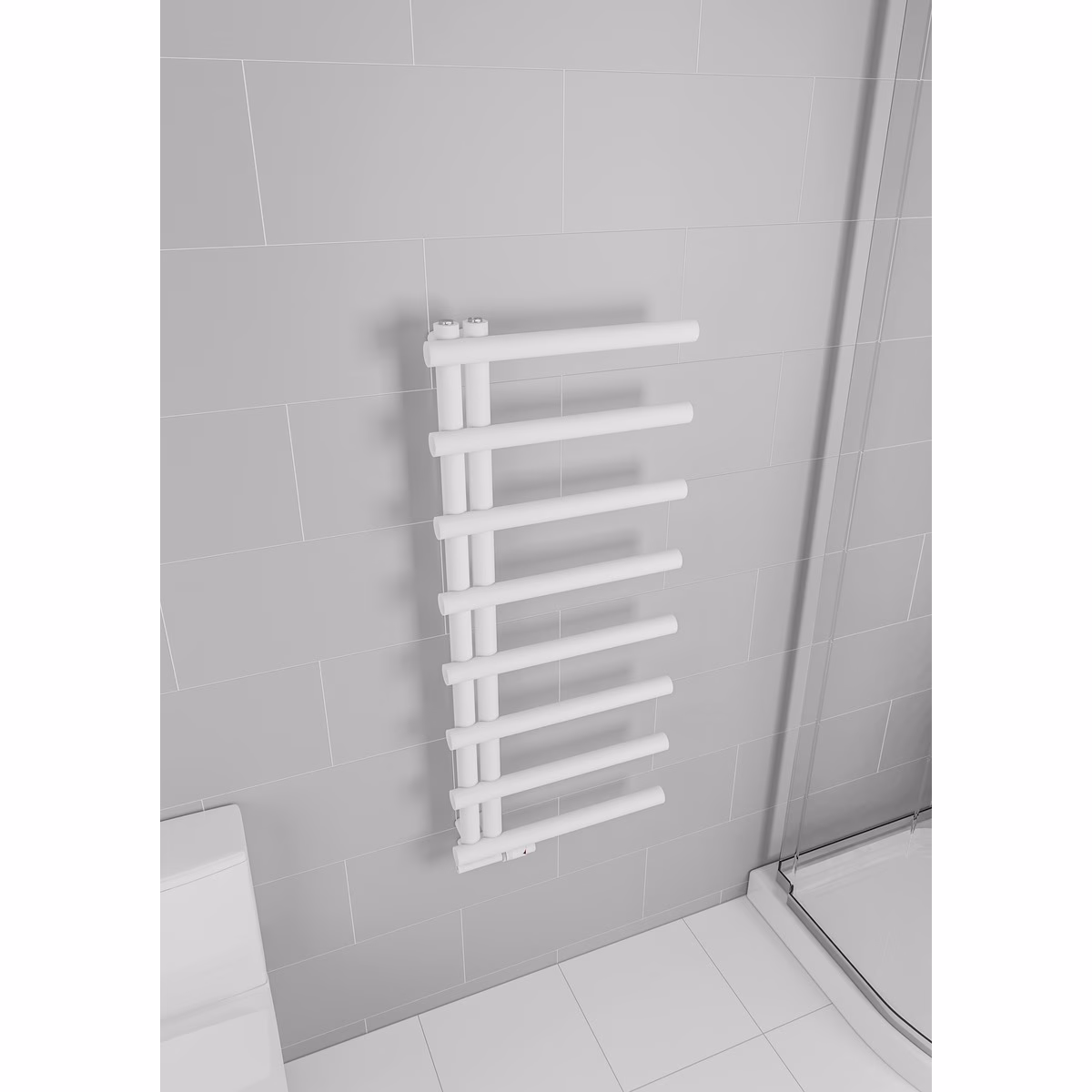 Ohne Text 7703581347924724440 Mert Design badkamer radiator model Metire, wit, 500x1150 mm