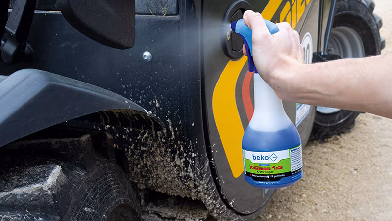 TecLine X-Clean krachtreiniger - geconcentreerd - fles van 1 liter Rad, Leichtmetallfelge, Speiche, Reifen, Person