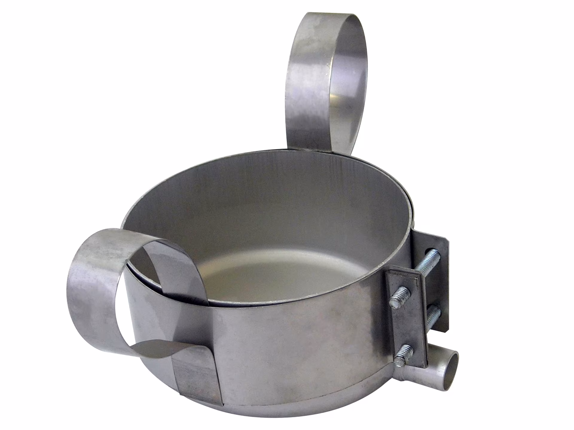 Enkelwandige EW buissokkel D180 inclusief condensafvoer 250 mm en afvoerbeugel van Skoberne Enkelwandige EW-buissokkel D180 inclusief condensafvoer 250 mm en afvoerbeugel uit de categorie RVS enkelwandig uitlaatsysteem met art.nr. 670327