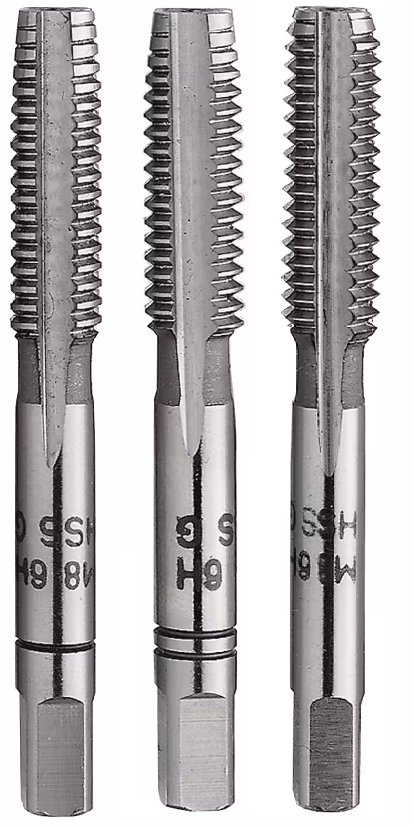 Handtap BSW HSS DIN 351 - 3 stuks, draadsnijgereedschap, art.nr. 937732