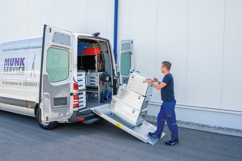 Lengte laadbrug Munk 1,92m