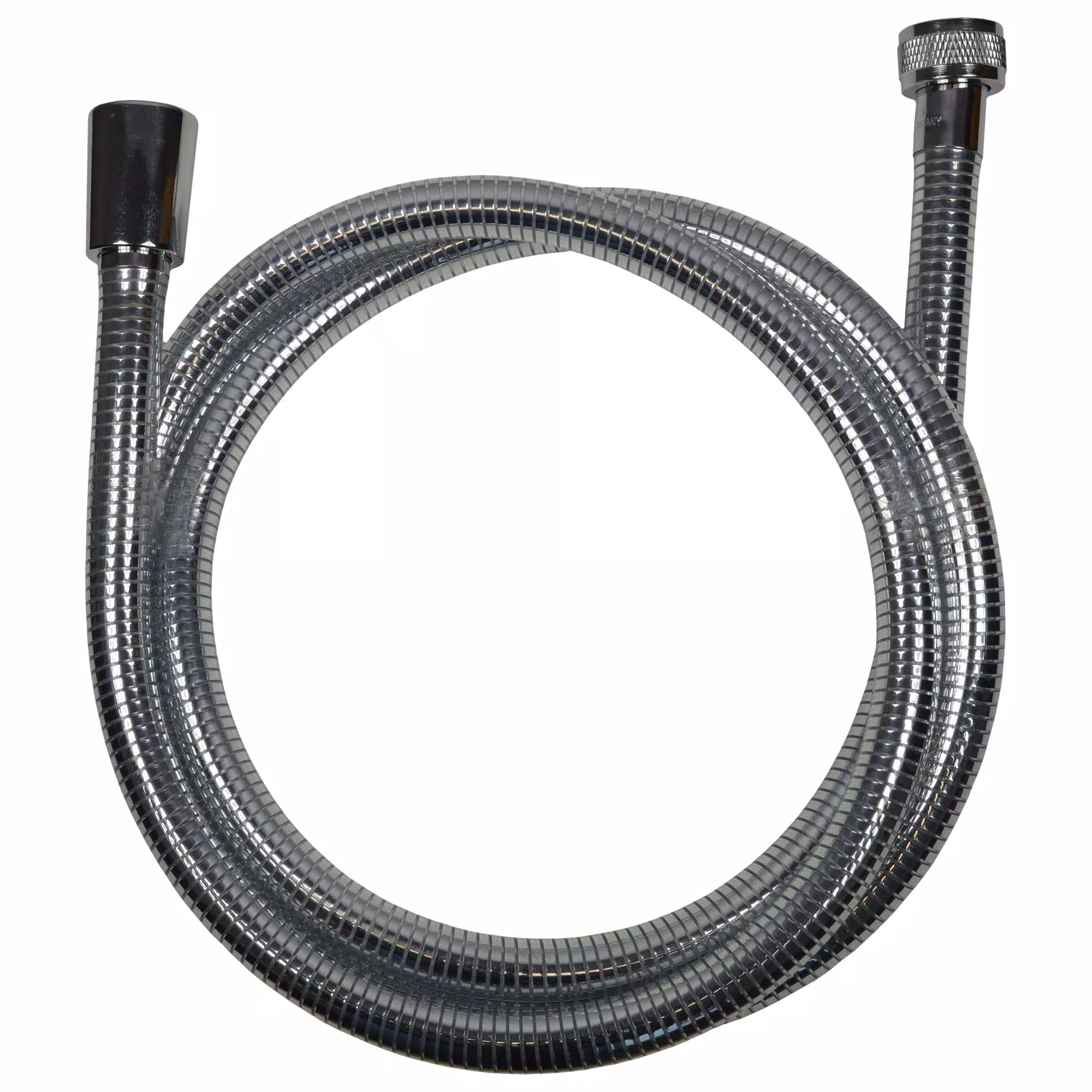 SacoStyle doucheslang 150 cm in RVS metaal flex look van sanicomfort Doucheslang Metallflex 1,5-2m, handhoofddouches/doucheslangen, art.nr. 1844750