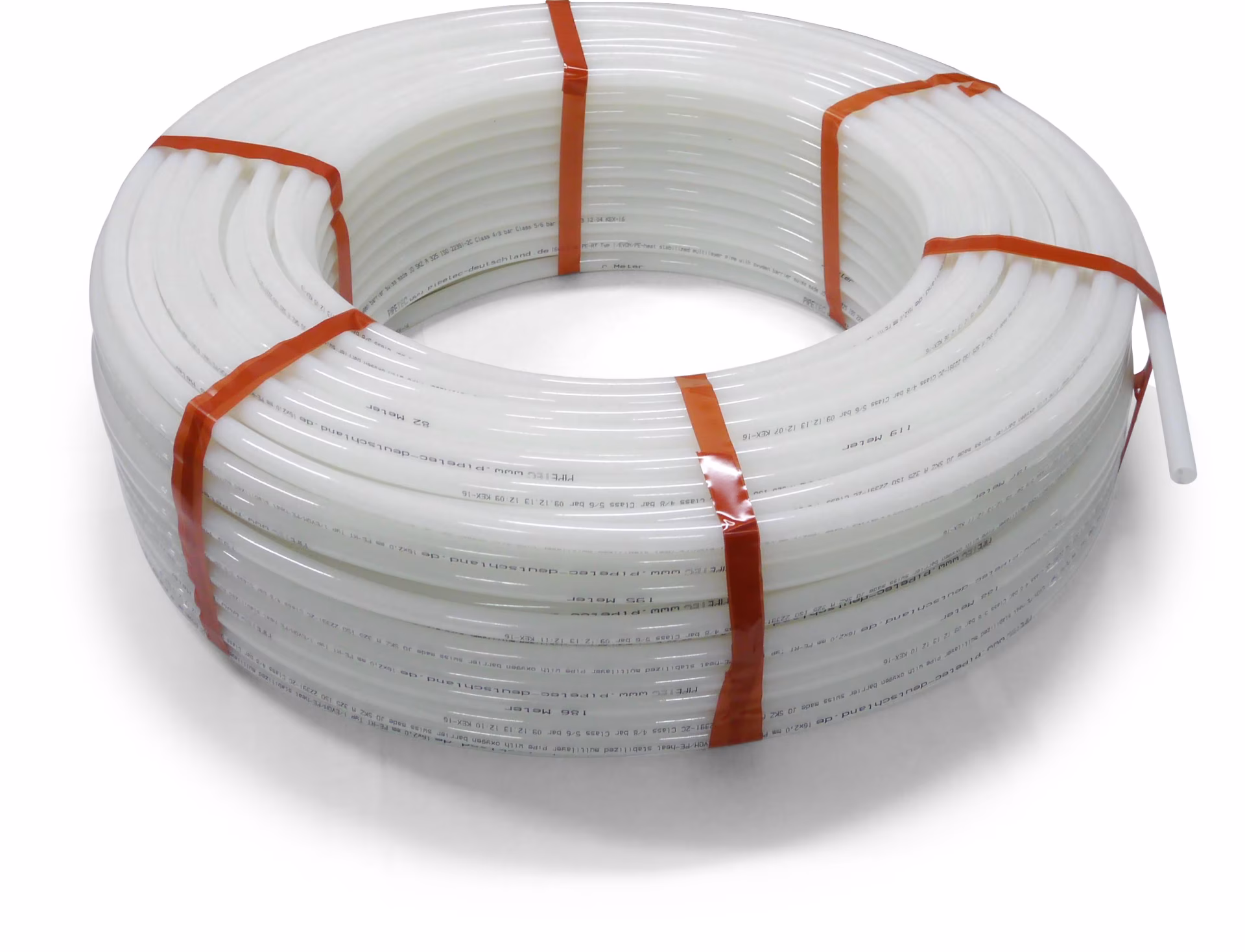 Pipetec PE-RT verwarmingsbuis - 5 lagen, rol 17 x 2,0 mm, 500 m - PE-RT Type 2 van het merk Pipetec Pipetec PE-RT 5-laags massieve kunststofbuis uitsluitend voor verwarmingstoepassingen uit de categorie Meerlaagse composietbuizen met artikelnummer HR1720500