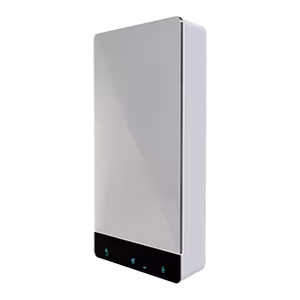 Compacte 3 in 1 met papieren handdoekdispenser van Rada Rada Compact 3 in 1 met papieren handdoekdispenser, spiegel en planken, art.nr. 1563789