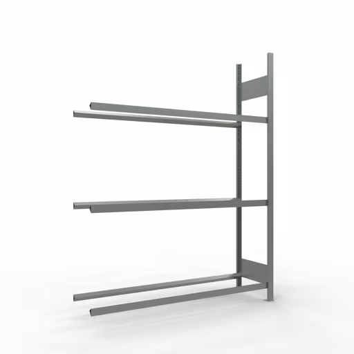 Figuur nr. 13 van het artikel aanbouwrek, wielen-/bandenrek, 2000 x 1500 x 400 mm, verzinkt, 3 opslagniveaus met 150 kg vakbelasting per niveau uit de productgroep legbordstellingen van Schulte Lagertechnik