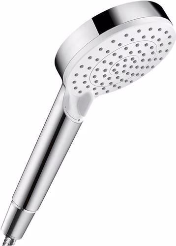 Hansgrohe CROMETTA VARIO DN 15 EcoSmart handdouche, lage waterdoorvoer 6 l/min, wit/chroom, uit de categorie douchekoppen met artikelnummer 6000645530