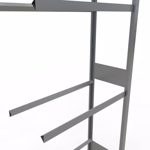 Afbeelding nr. 12 van het artikel aanbouwrek, wielen-/bandenrek, 3500 x 900 x 400 mm, verzinkt, 5 opslagniveaus met 150 kg vakbelasting per niveau uit de productgroep legbordstellingen van Schulte Lagertechnik