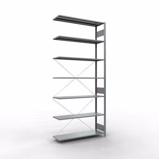 Extra afbeelding van het artikel insteeksysteem opzetplank 3000x1300x400 mm, type 150 kg, verzinkt vanaf opzetplank