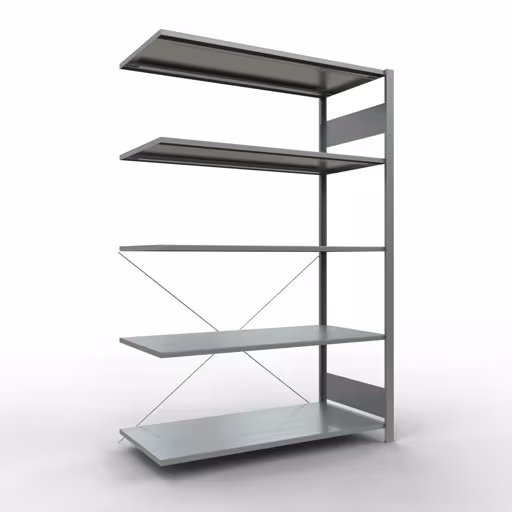 Insteeksysteem opzetplank 2000x1300x600 mm, type 150 kg, verzinkt van Schulte Lagertechnik Insteeksysteem opzetplank 2000x1300x600 mm, type 150 kg, verzinkt, opzetplank, art.nr. 12765-130