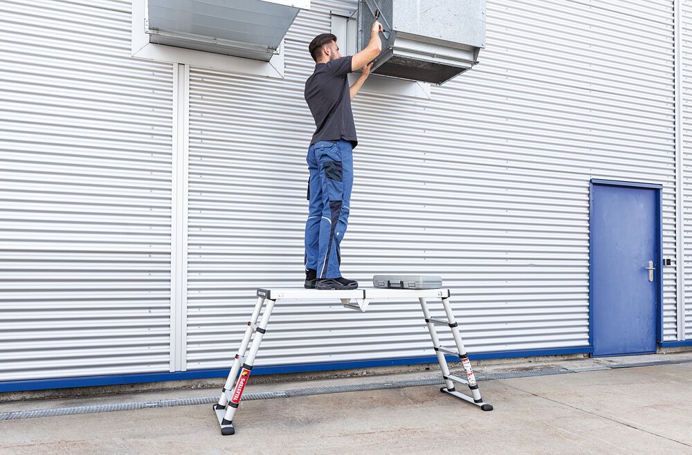 Milieubild 2178444 Munk telescoophoogwerker Solid Line 4 treden